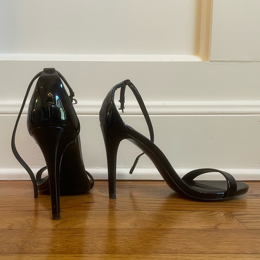 Steve Madden strappy heels.